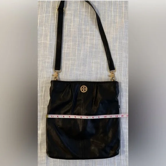 Tory BurchTote BlackLeather Shoulder /‎ Crossbody Bag Handbag